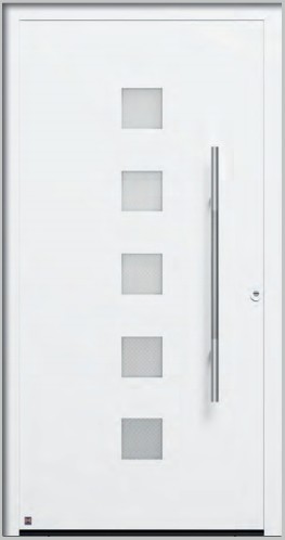 ThermoSafe  - Motiv 177 bílá mat RAL 9016