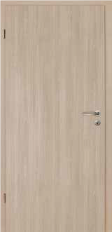 Bytové dveře WAT Klima 3, SK1, s oblou hranou s dřevěnou zárubní B