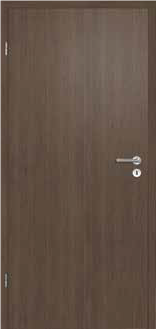 Bytové dveře WAT Klima 3, SK3 s oblou hranou s dřevěnou zárubní 