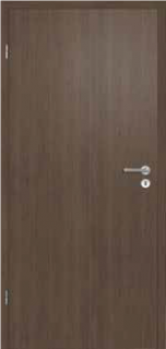 Bytové dveře WAT Klima 3, SK3 s oblou hranou s dřevěnou zárubní 